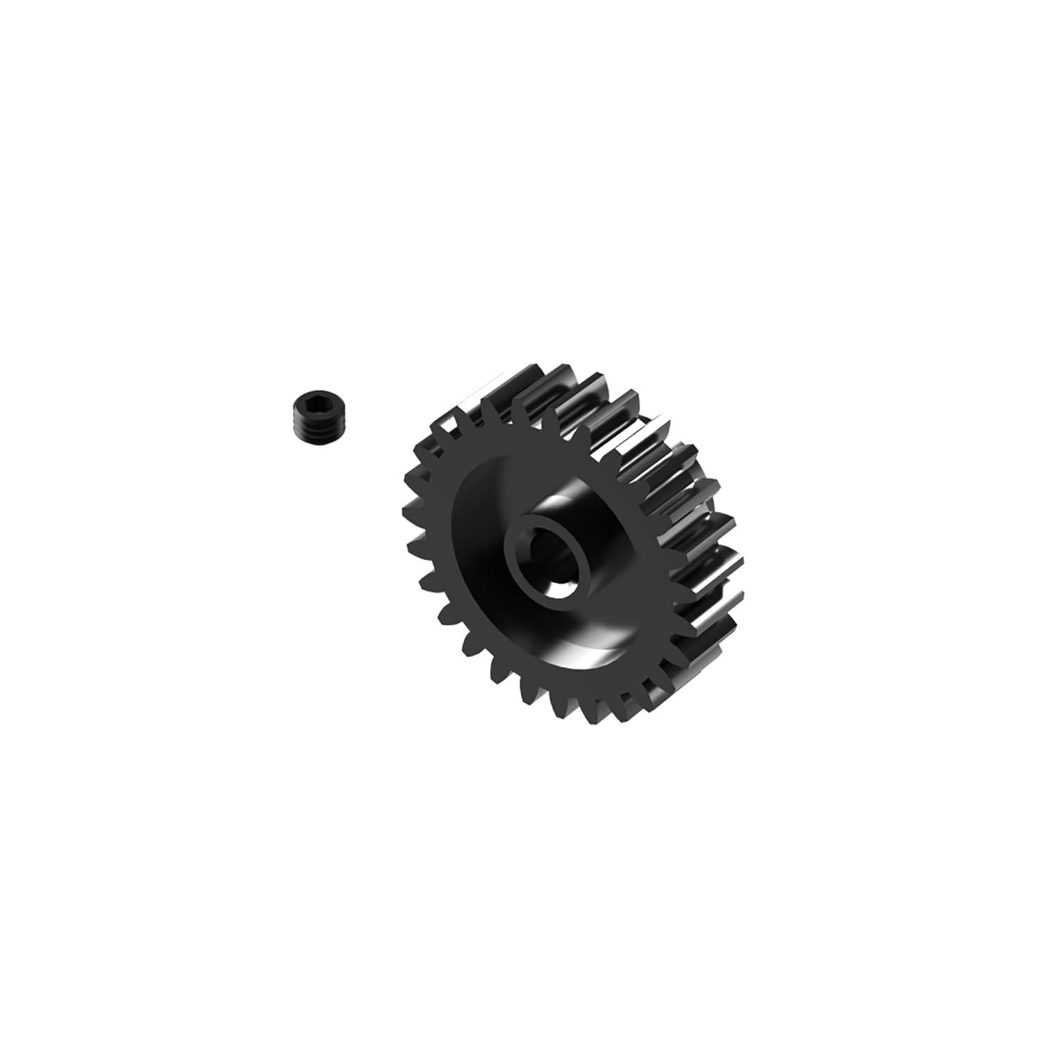 AMORIL 27T Pinion Gear, 48P for RC Brushless Truck Mini 1/10 RZ001G-A,Part Number R11109