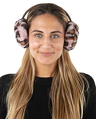 A Leopard Print Earmuff - Rose