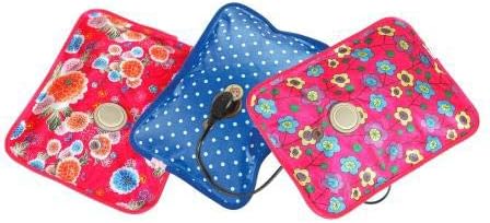 Thermocare Gel Electric Warm gel Bag Hot water pad heating with electric poutch Auto Cut for Pain Relief Device,Assorted Multi Color & Design Pack of 3
