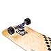 Retrospec Alameda Skateboard Complete | Canadian Maple Wood Deck w/ 5.5 Inch Aluminum Alloy Trucks for Commuting, Cruising, Carving & Downhill Riding
