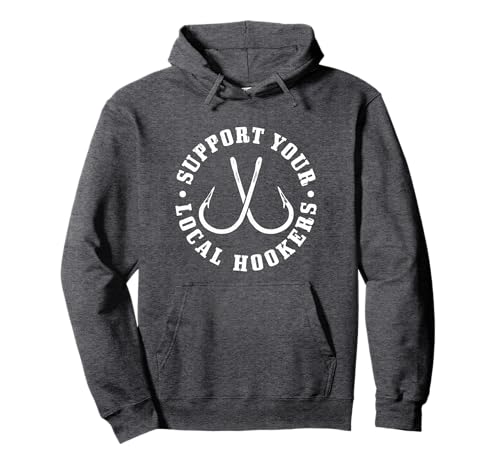 Support Your Local Fisherman Fish Hoodie
