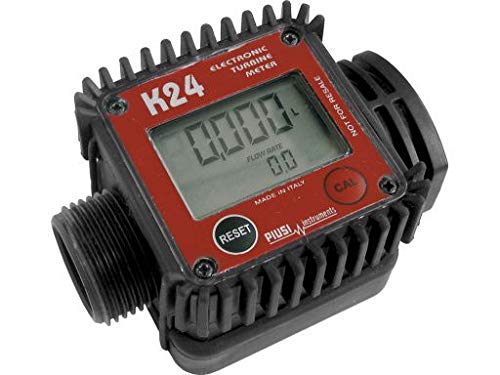 Medidor Digital De Linha Em Acetal 7-120L/MIN Entrada E Saida 1 POL - PIUSI