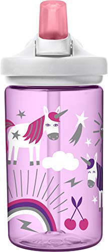 CamelBak-eddy-14oz-Kids-Water-Bottle-with-Tritan-Renew--Straw-Top-Leak-Proof-When-Closed-Unicorn-Party
