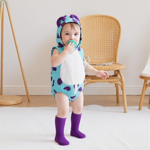 Baby Halloween Costumes Bee/Pumpkin/Ghost Costume Zipper Hooded Sleeveless Romper Stockings Infant Halloween Clothes2