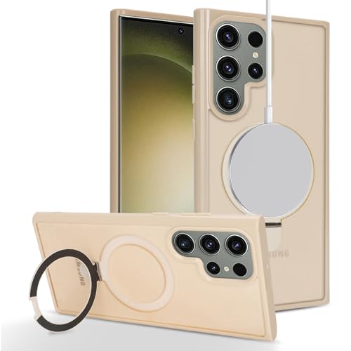 Image of Cavor for Samsung Galaxy S23 Ultra Case, Compatible with Magsafe, Beige