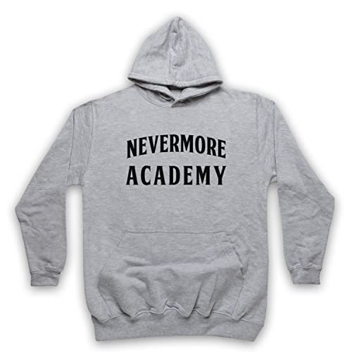 Sweat a capuche Wednesday Nevermore pull de sport gym adulte noir
