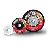 Mercer Industries 626041-10 Type 27 Flexible Depressed Center Grinding Wheel, For Metal 7-Inch by 1/8-Inch by 7/8-Inch, 10-Pack