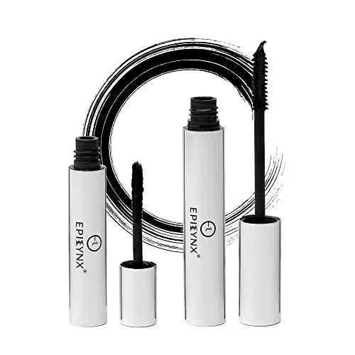 EpiLynx by Dr. Liia 3D Voluminous Fiber Mascara, Black Mascara, Liquid Lash Extension Mascara - Gluten-Free, Vegan