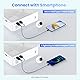 HOPVISION Beamer, Full HD 1080P Bluetooth 5.1, Tragbare Mini Beamer 4K Heimkino Unterstütz, 200 Display Smart Projektor Outdoor Kompatibel mit Smartphone/HDMI/USB/Pad/Fire Stick/PS5