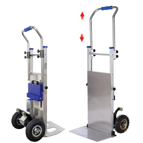 Carretilla eléctrica para subir escaleras 440lbs aluminio