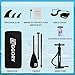 Inflatable Paddle Board,Stand Up Paddle Board Set, Extra Wide SUP Board with Removable Fin, Floating Paddle, Hand Pump, Waterproof Phone Pouch,Traveling Board