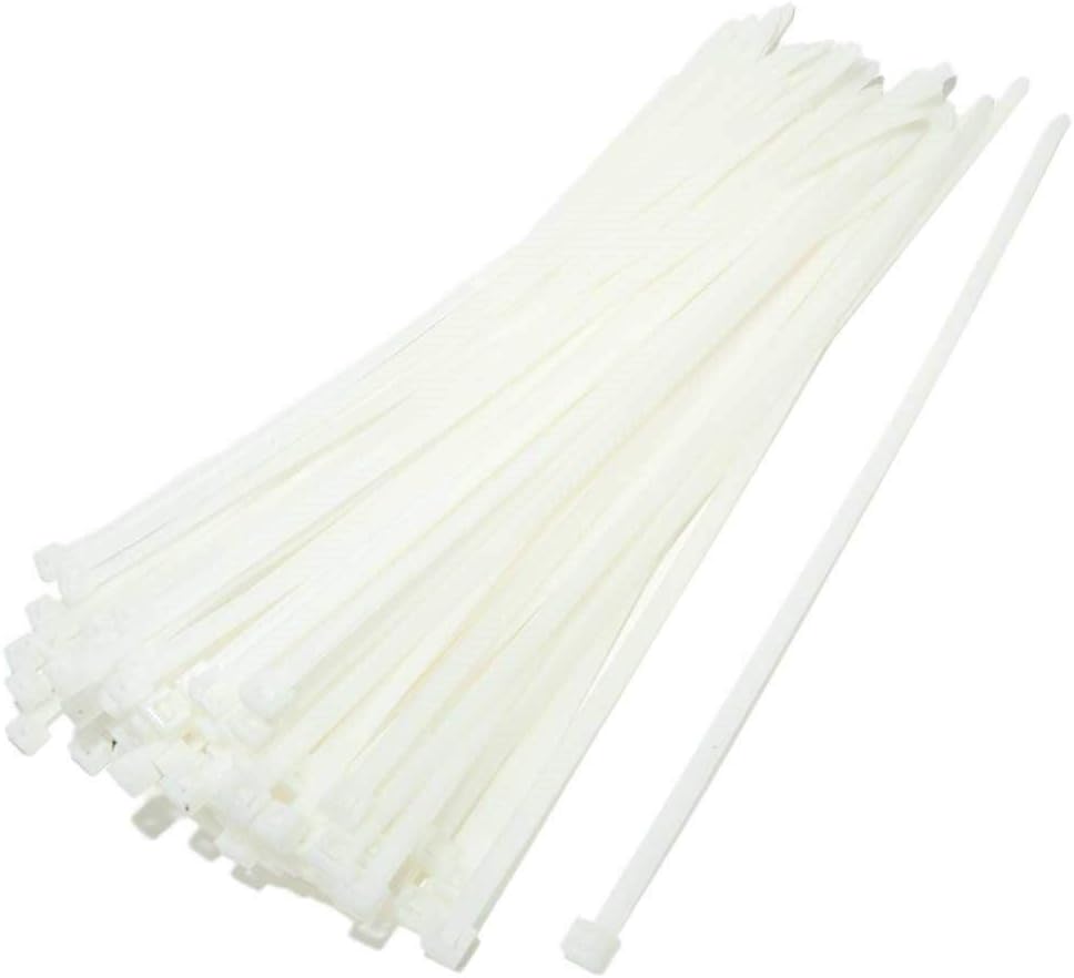 Joy Fish Zip Ties, Cable Ties Heavy Duty 8 Inch, Ultra Strong Plastic Wire Ties with 50 Pounds Tensile Strength, Indoor and Outdoor UV Resistant (1000, Green)