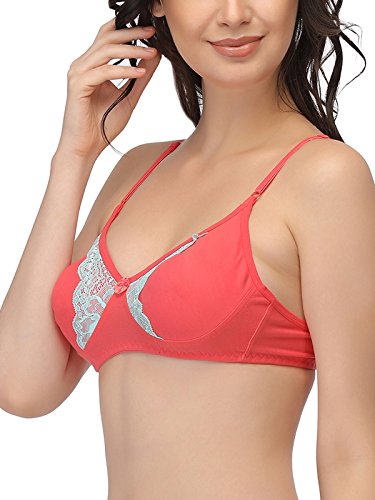 Image of Clovia Women's Cotton Wire Free Full Cup Non Padded Bra