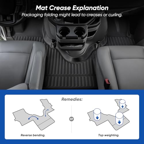 Tapis en caoutchouc TPE de haute qualité pour Ford Econoline E350 - 4