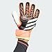 adidas Unisex-Adult Match Predator Fingersave Goalie Gloves, Black/Solar Red/Solar Yellow, 8