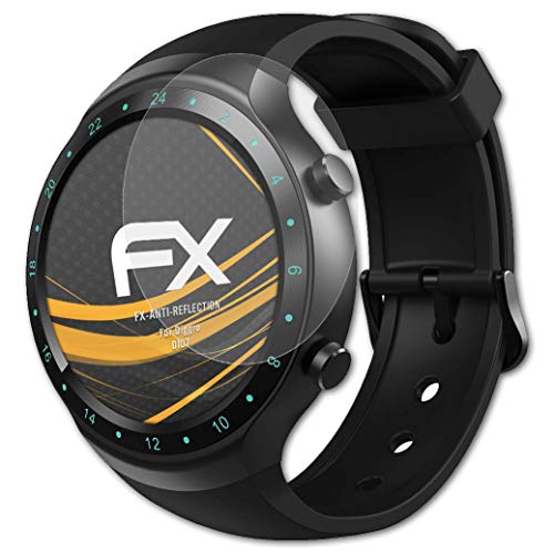 Dipos I 6X Pellicola Protettiva In Vetro Per Smartwatch DIGGRO DI03 - Trasparente HD, Made In Germany