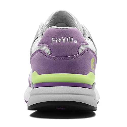 Image of FitVille Extra Wide Walking Shoes for Men Wide Width Sneakers for Flat Feet Arch Fit Heel Pain Relief - Rebound Core