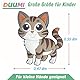 DUUMI Magnete Kinder, Ab 1 Jahr, Kühlschrankmagnete Kinder, Adorable Kinder Magnete Tiere, Magnet Spielzeug, Fridge Magnets Baby Toys 1 Year Old