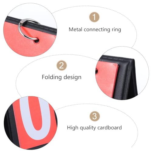 Marcador Plegable Portátil para Baloncesto Rojo miniatura 5