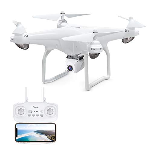 Potensic D58, Drone with Camera 1080P, GPS Quadcopter 120° Wide Angle 5G WiFi FPV, Remote Control, Follow Me, Orbit Mode, 18mins