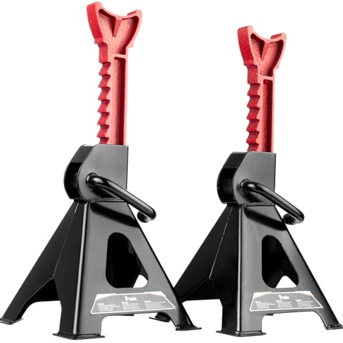 2X Borriquetas Caballetes Coche para Taller 3000 Kilos Soportes de Apoyo para Elevación Automóviles