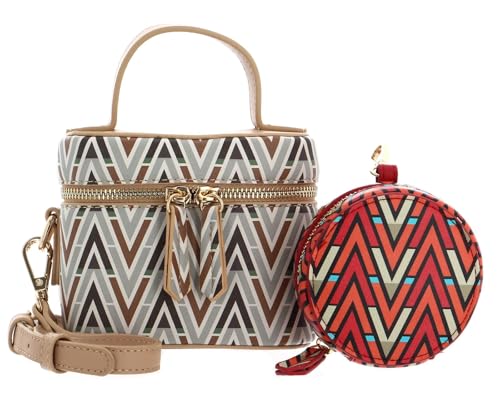 Valentino bolso bandolera de alta costura Tonic Princess Bag en acabado multicolor