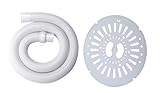 CK BEST DEAL 1.5 Meter Washing Machine Outlet Pipe & Spin Cover Dryer Cover Lid Suitable for LG semi...