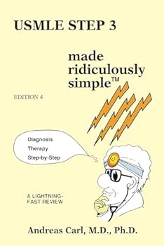 Paperback USMLE Step 3 Made Ridiculously Simple Book