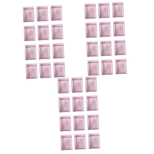 SEWACC Envelopes De Pergaminho 36 Peças De Saco Plástico De Bolhas Em Ouro Rosa Ou Pequenas Bolhas D