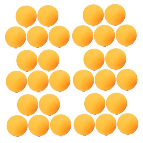 BESTonZON 30pcs Table Tennis Balls with Silicone Plugs Durable Training Pong Balls for Enhanced Aerodynamics and Consistent Bounces for Practice and Competitive Play