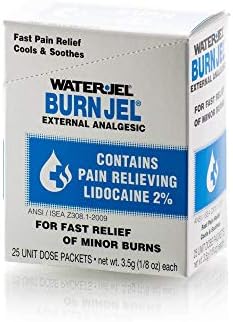 Waterjel Burn Jel, 3.5 g Packets, Box of 25