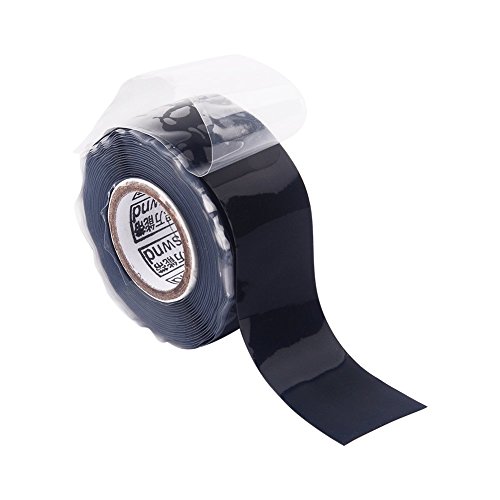 2.5 cm x 300 cm 2,5 cm X 10 ' étanche caoutchouc