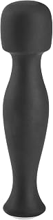 Sinful Varita sexual pequeña, vibrador de varita pequeña, 10 potentes patrones de vibración para estimulación del clítoris, vibrador de varita mágica pequeña pero poderosa, color negro
