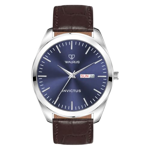 Image of Walrus INC Series Men's Analog Watch - Vegan Leather Strap, Stylish & Modern Style | Perfect for Formal and Casual Wear