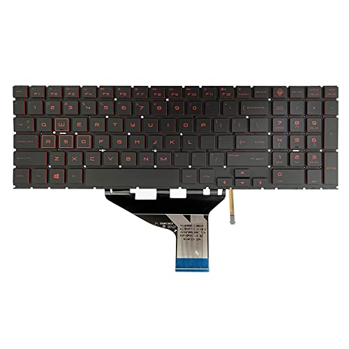 Clavier US rétroéclairé de rechange pour HP Omen 15-DC et 15-DH - 2