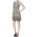 Calvin Klein Women's Circle Pattern Lace Sleeveless Sheath Dress