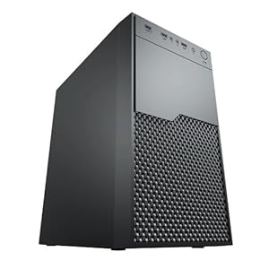 Enterprise Black Office Business PC Case, Micro ATX, 12cm Fan, Mesh Front, USB 3.0,