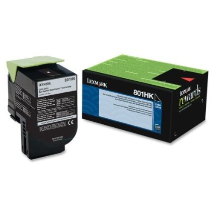 Lexmark High Return Prog Black-1 cartucho negro para imprimir contratos en CX410E