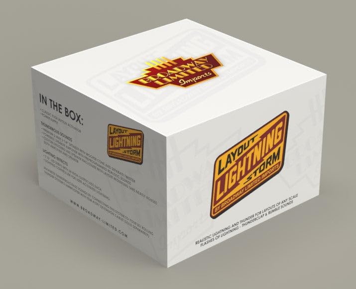 Broadway Limited 1632 Layout Lightning Storm