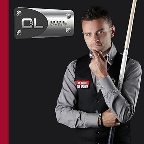 BCE Protégé Christophe Lambert 3/4 Jointed Pool Cue with 15cm Extension & Hard Case, North American Ash Shaft, Ebonised Butt - Image 7