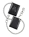 Dickies Men's Leather Chain Wallet - High Security Trifold With ID Window And Credit Card Pockets