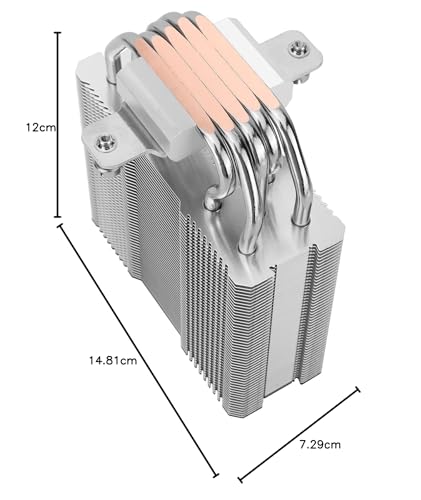 Thermalright TR AK120 SE stosowany do chłodzenia procesorów AMD i Intel CPU, ciche chłodzenie, 1550 obr./min, 5 rur grzewczych, chłodzenie PC, do AM5/lga1851/1700