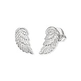 Größe 17,5 mm Engelsrufer Flügel Ohrstecker für Damen 925er-Sterlingsilber Größe 20 mm