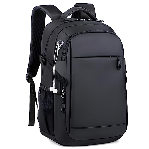 Laptop Backpack For College And Business Travel With Integrated Usb Charging Port For Laptops Up To 15.6 In, Black, Anti Theft, Hiking Backpack #TOP15