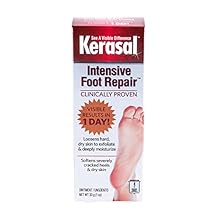Kerasal Intensive Foot Repair, 1 Ounce Pack of 4