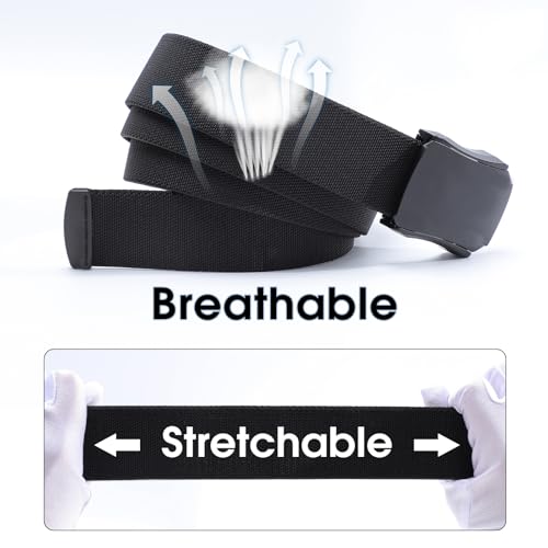 Nylon Web Belt Adjustable Nylon Canvas Fabric Golf Outdoor Belt2