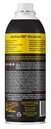 Schaeffer Manufacturing Co. 0137-042S Diesel Treat 2000 Ultra Low Sulfur Summer Premium, 1 pint