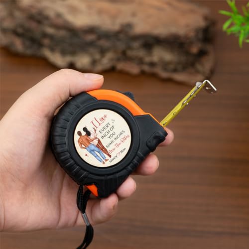 Cinta métrica personalizada con mensaje de amor 10 ft miniatura 2
