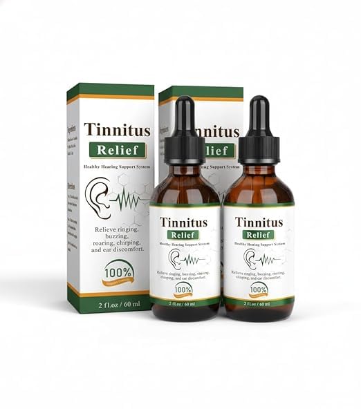 Image of Tinnitus Relief Ear Drops 60ml | Natural Oil for Ringing, Buzzing & Ear Noise | Gentle Formula for Ear Comfort & Hearing Support | Improves Clarity (2)