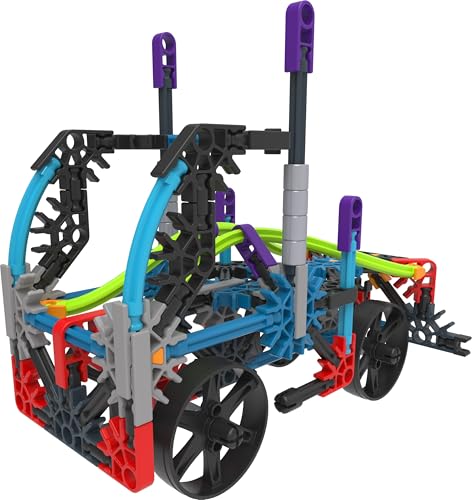 K'Nex 15214 12 Model Rad Rides Building Set, Educational Toys for Boys and Girls, 206 Piece Stem Learning Kit, Engineering for Kids, Fun and Colourful Construction Toys for Children Aged 7 + - Lego - Immagine 2